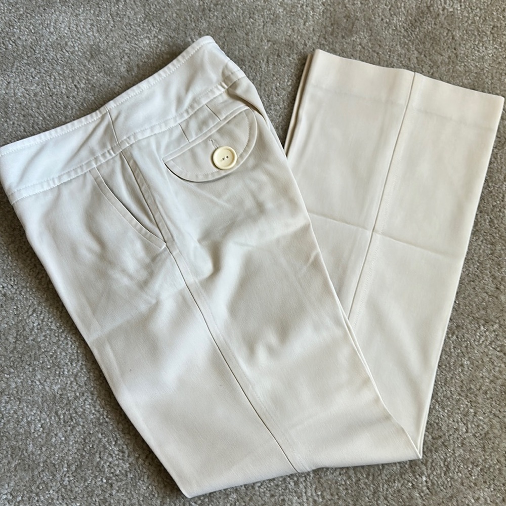 Cream Trouser